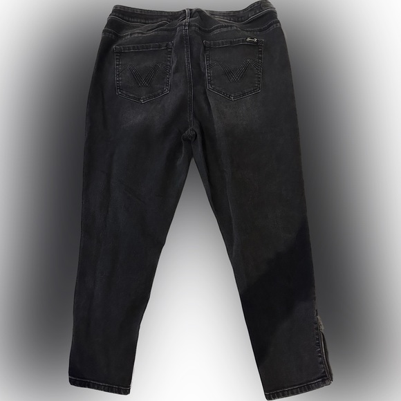 Seven high rise skinny easy fit. Size 16W. With zipper ankle - Picture 2 of 4